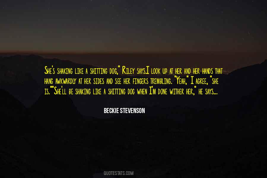 Beckie Stevenson Quotes #651835