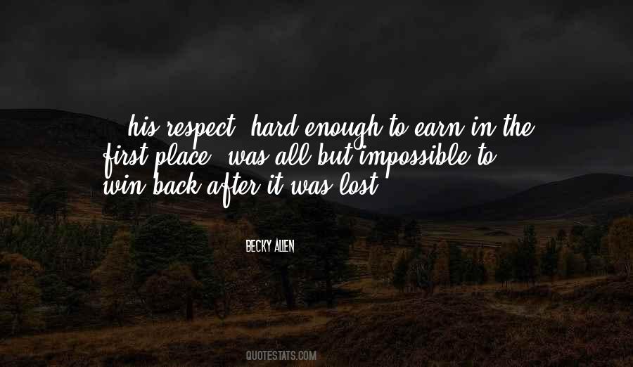 Becky Allen Quotes #994046