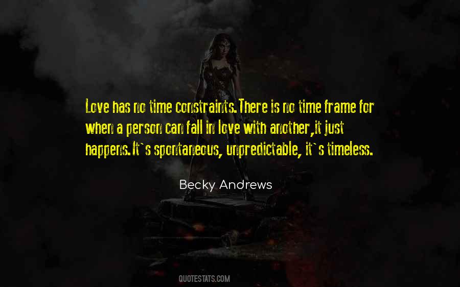 Becky Andrews Quotes #1547164