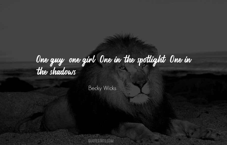 Becky Wicks Quotes #231213