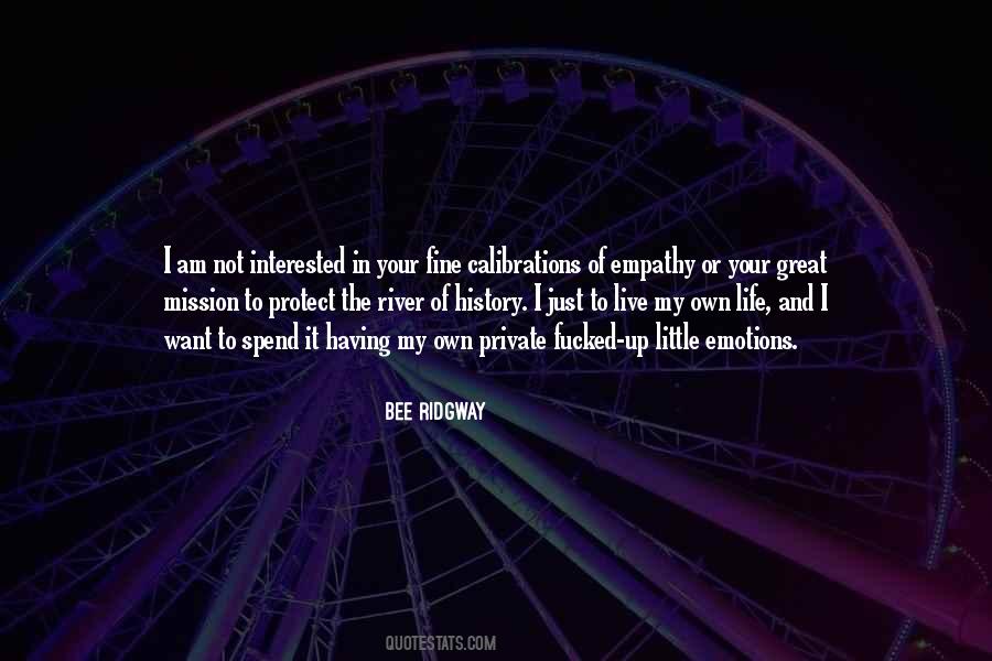 Bee Ridgway Quotes #1531934