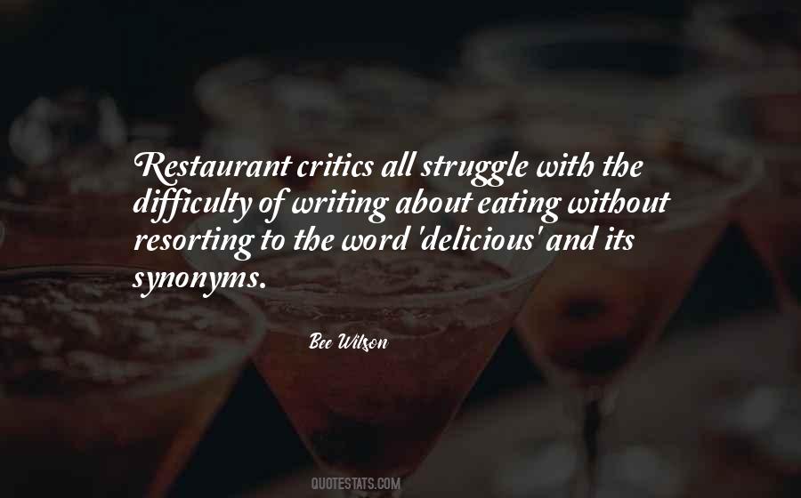 Bee Wilson Quotes #261627