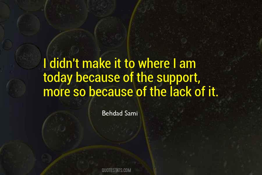 Behdad Sami Quotes #1205828