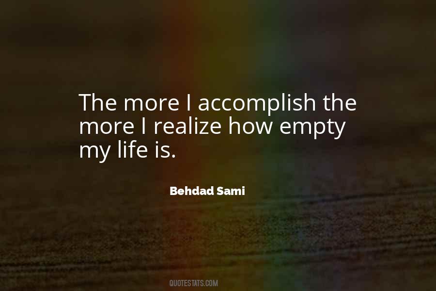 Behdad Sami Quotes #247701