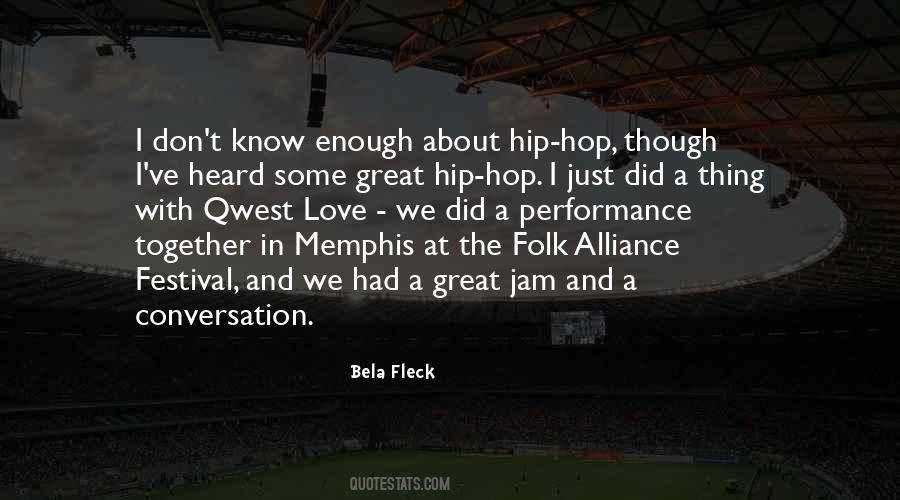 Bela Fleck Quotes #641327