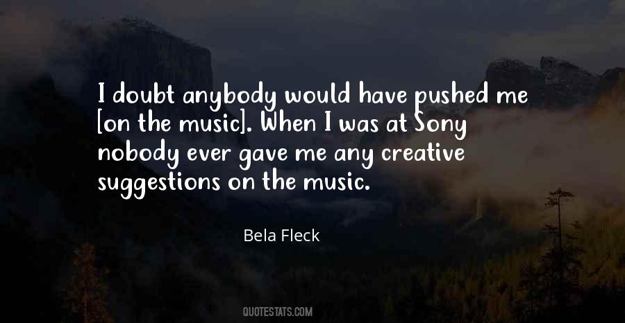 Bela Fleck Quotes #90353