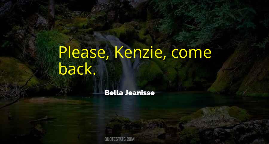 Bella Jeanisse Quotes #1673713
