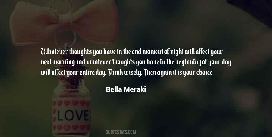 Bella Meraki Quotes #1177438