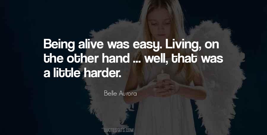 Belle Aurora Quotes #1192712