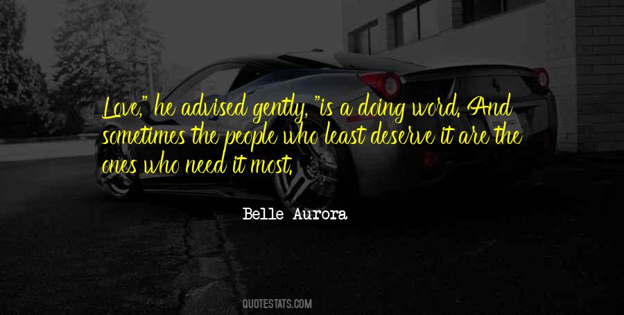 Belle Aurora Quotes #1686715