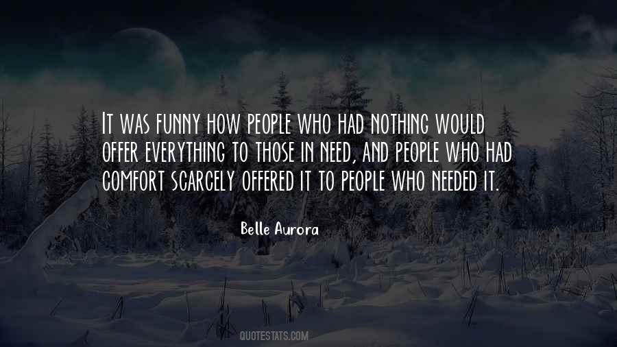 Belle Aurora Quotes #21130