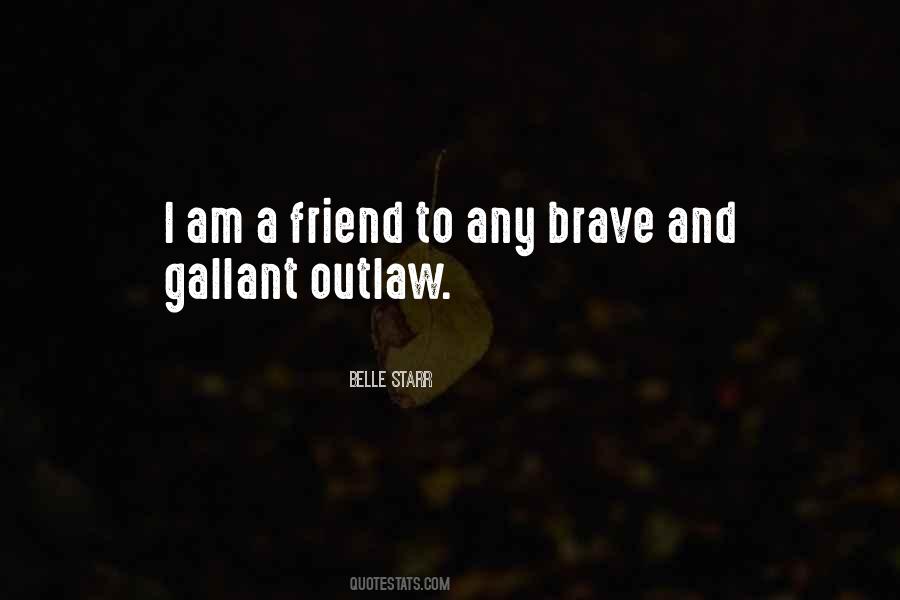Belle Starr Quotes #10896