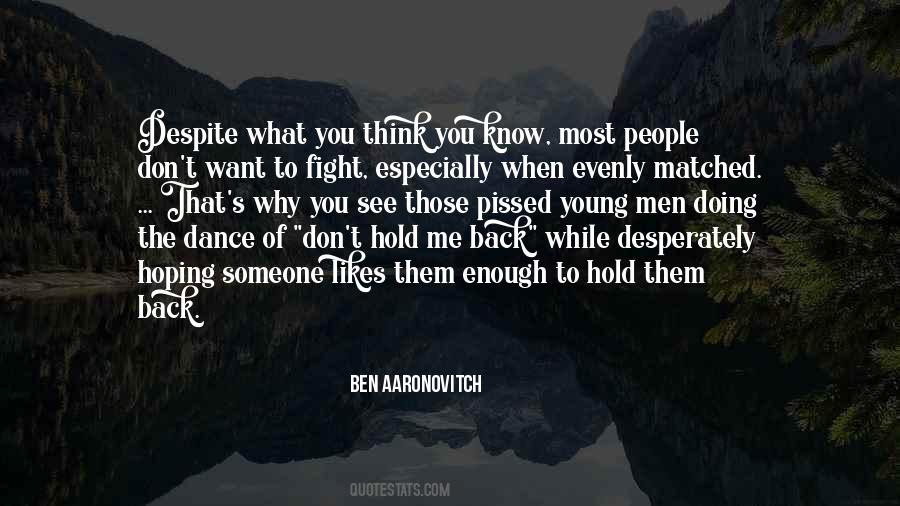 Ben Aaronovitch Quotes #133811