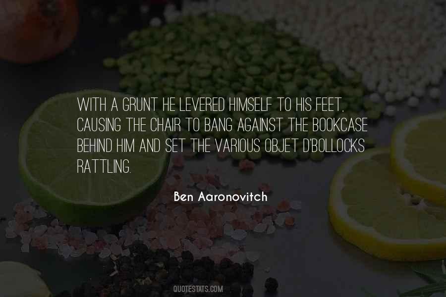 Ben Aaronovitch Quotes #1529697