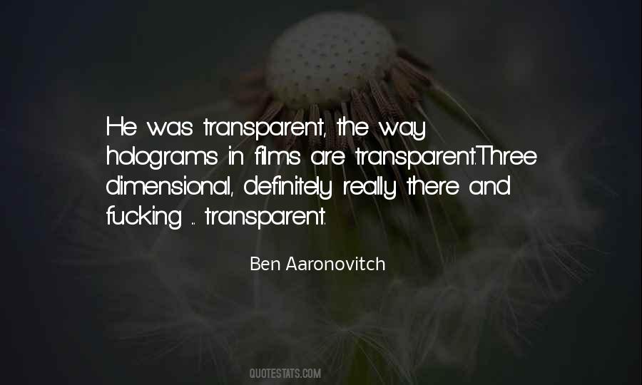 Ben Aaronovitch Quotes #532621