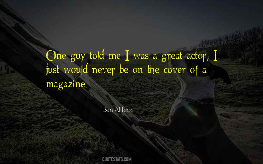 Ben Affleck Quotes #1871398