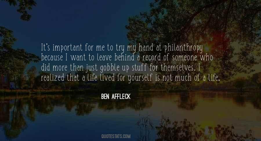 Ben Affleck Quotes #844275