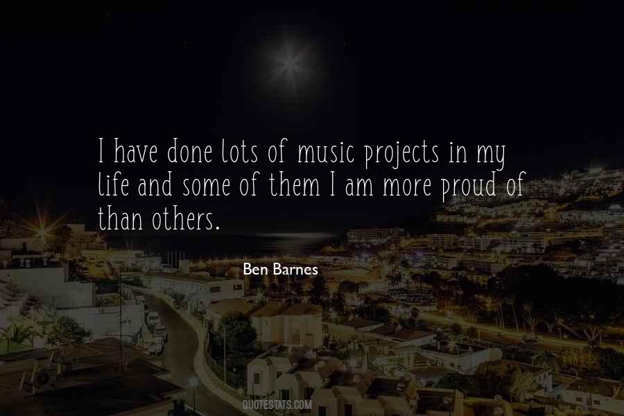 Ben Barnes Quotes #1020649