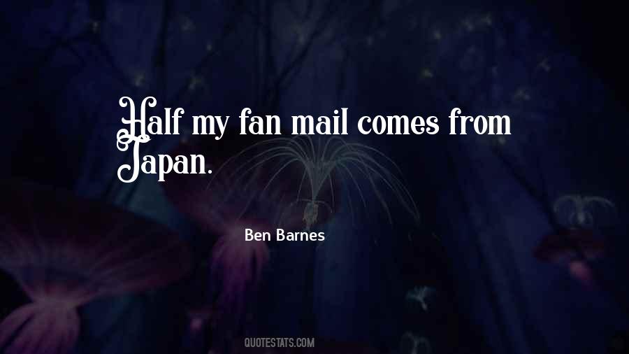 Ben Barnes Quotes #1635265