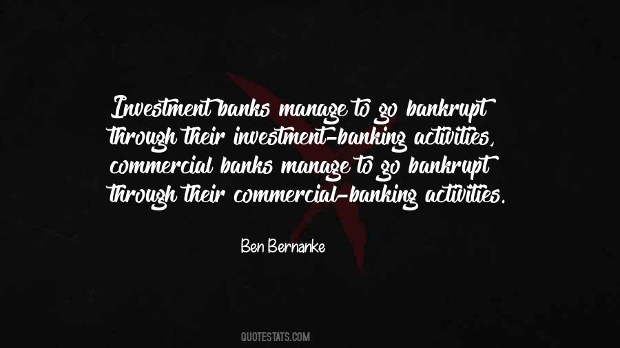 Ben Bernanke Quotes #1639204