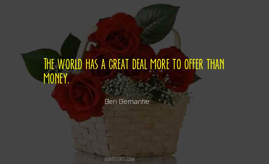 Ben Bernanke Quotes #643231
