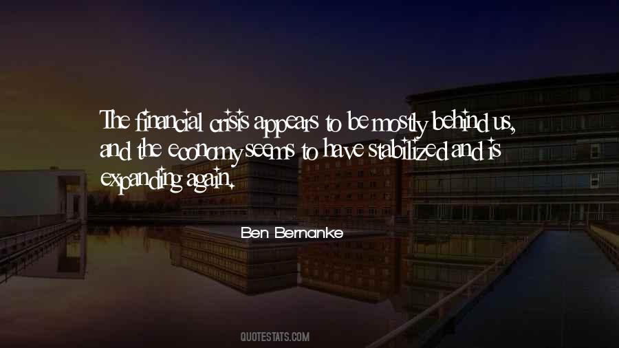 Ben Bernanke Quotes #803664