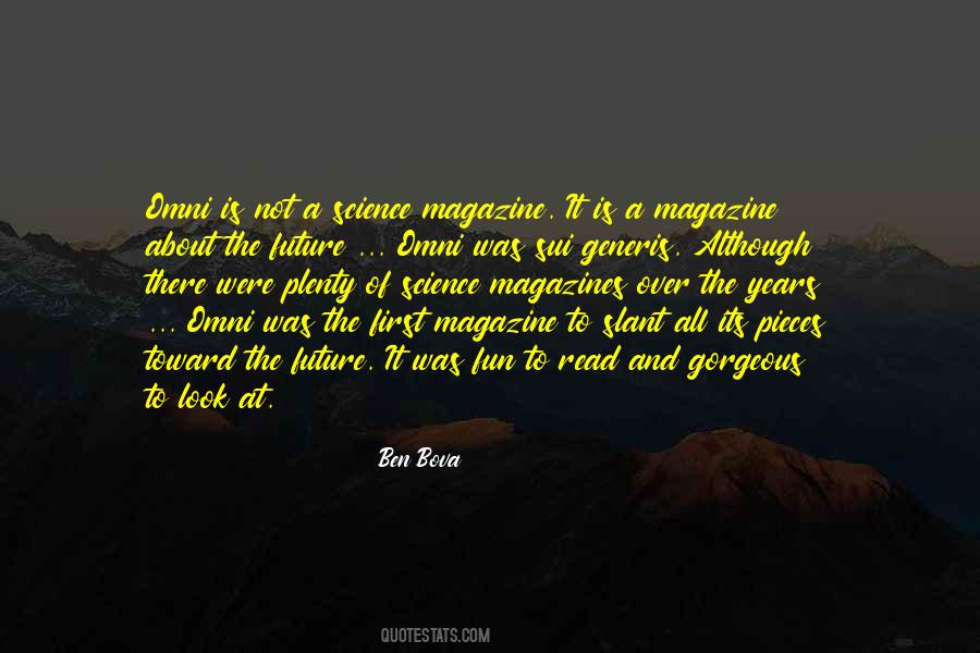Ben Bova Quotes #841157