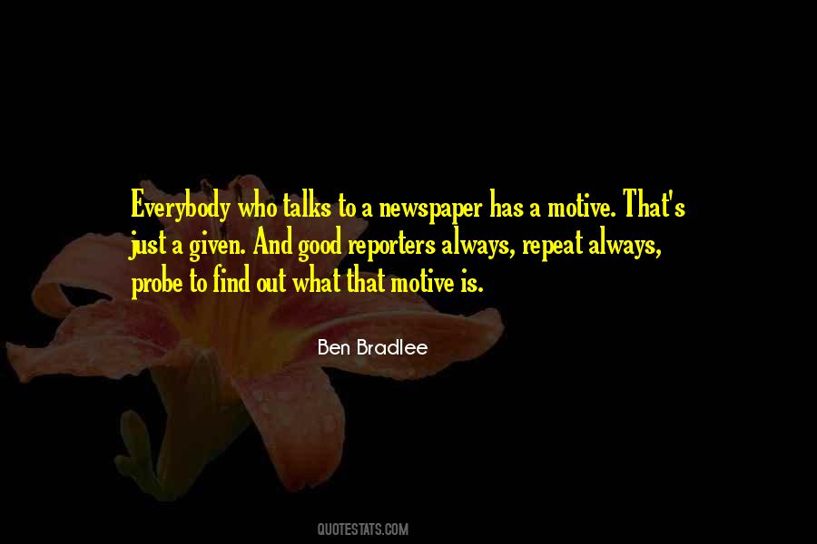 Ben Bradlee Quotes #196734