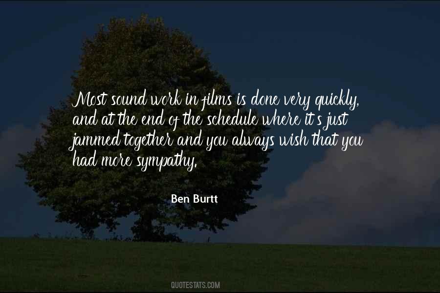 Ben Burtt Quotes #222299