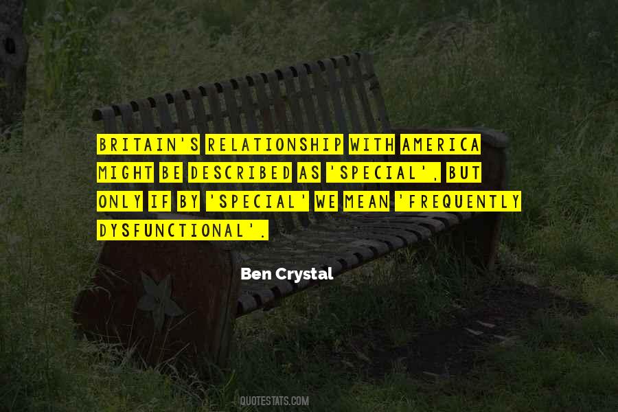 Ben Crystal Quotes #1512833