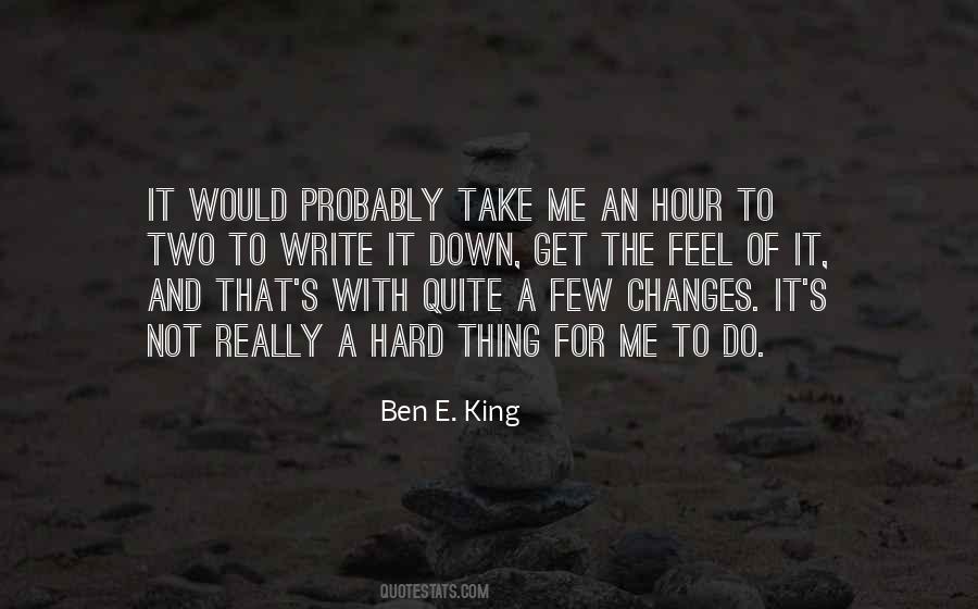 Ben E. King Quotes #32688