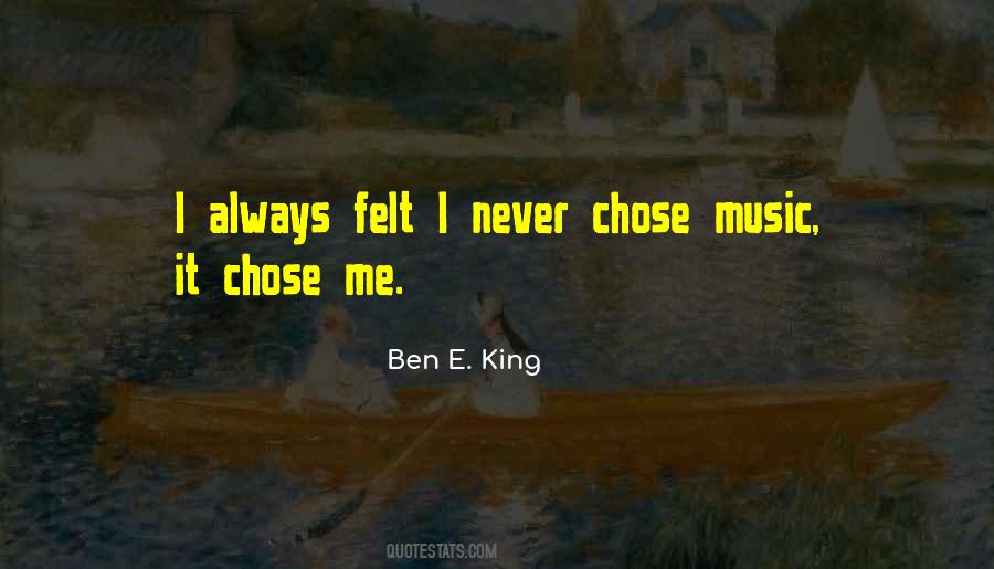 Ben E. King Quotes #418645