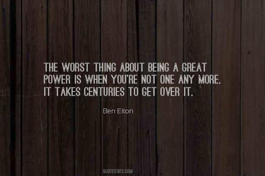 Ben Elton Quotes #611584