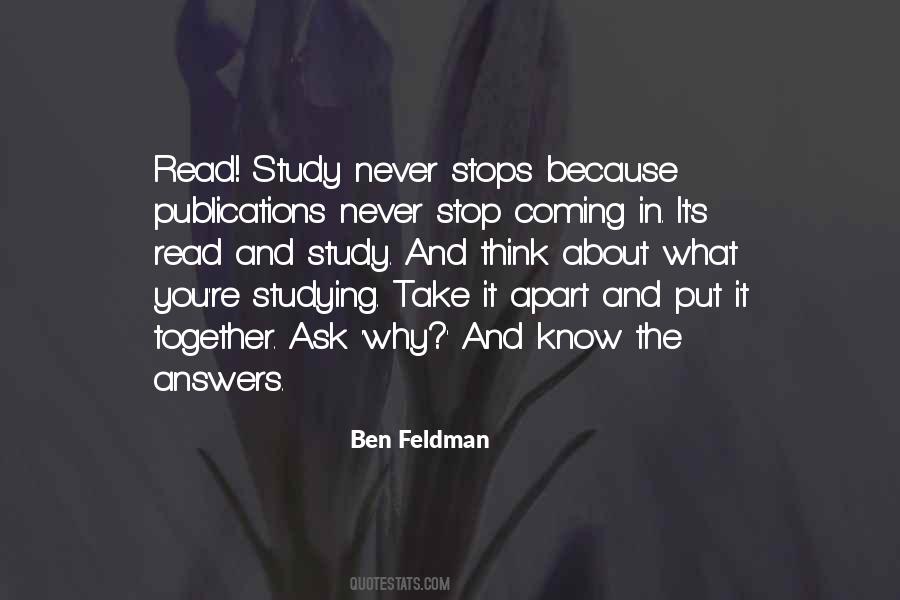 Ben Feldman Quotes #670685