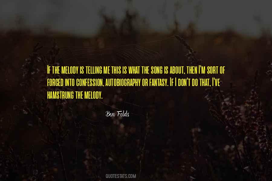 Ben Folds Quotes #318595