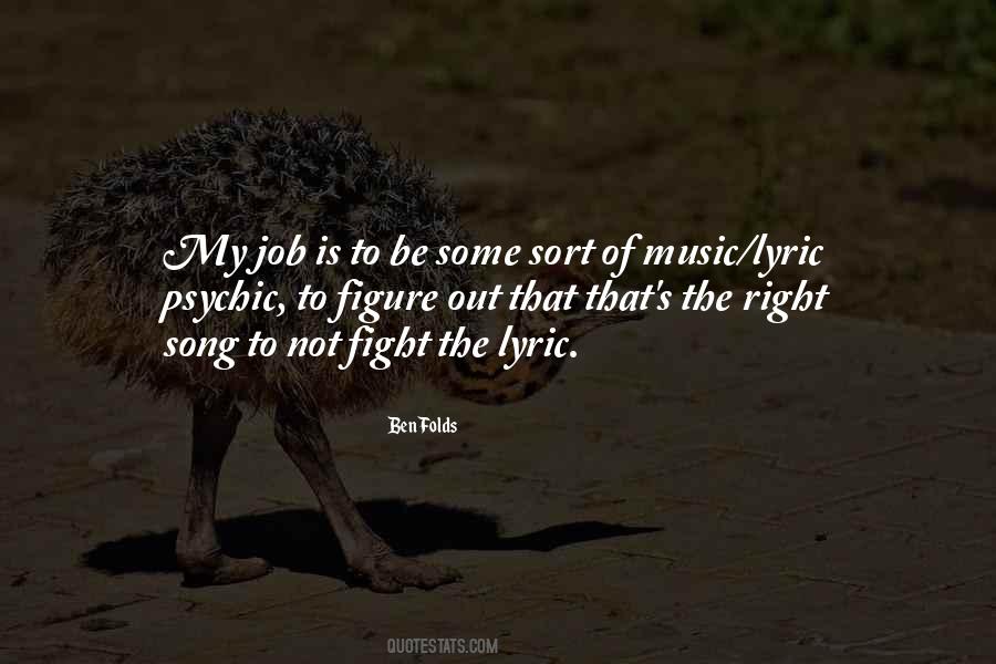 Ben Folds Quotes #526912