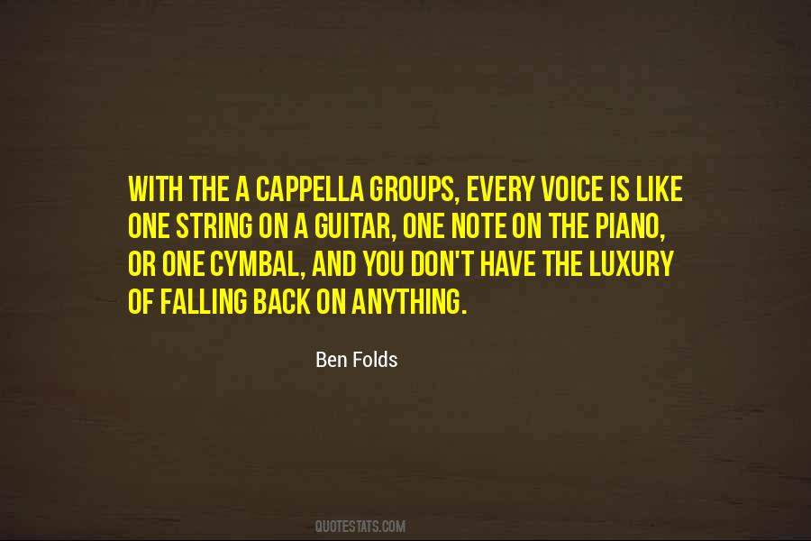 Ben Folds Quotes #631059