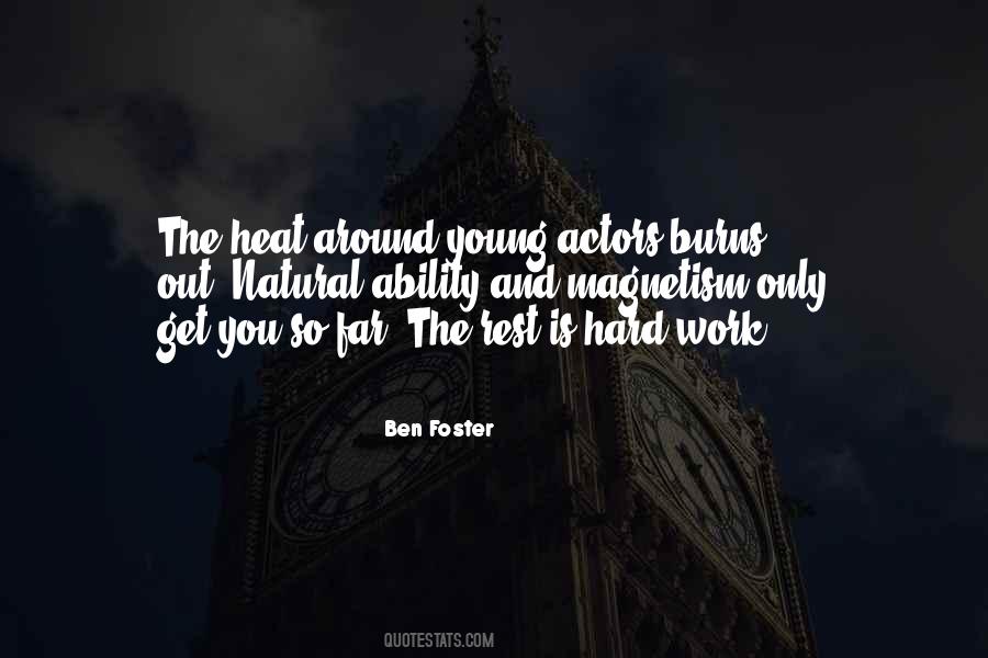 Ben Foster Quotes #966095