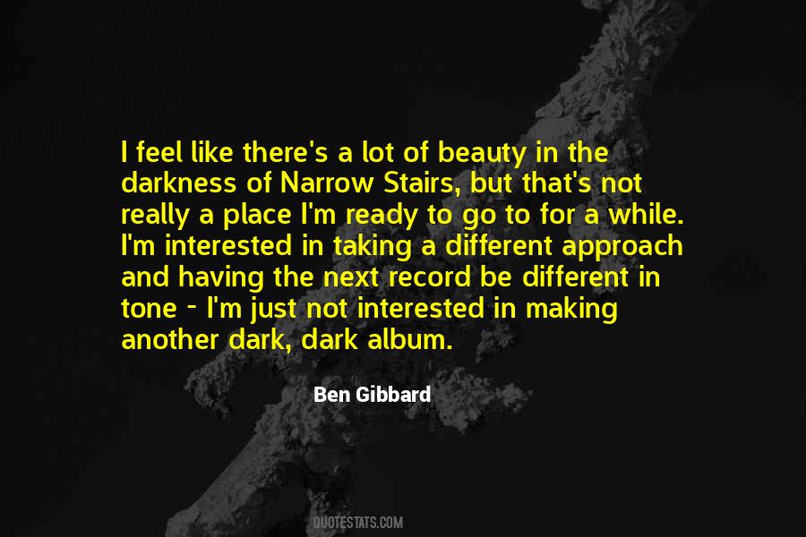Ben Gibbard Quotes #606448