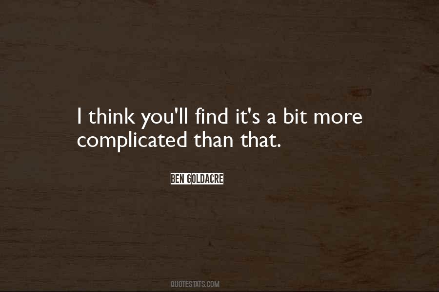 Ben Goldacre Quotes #1175270