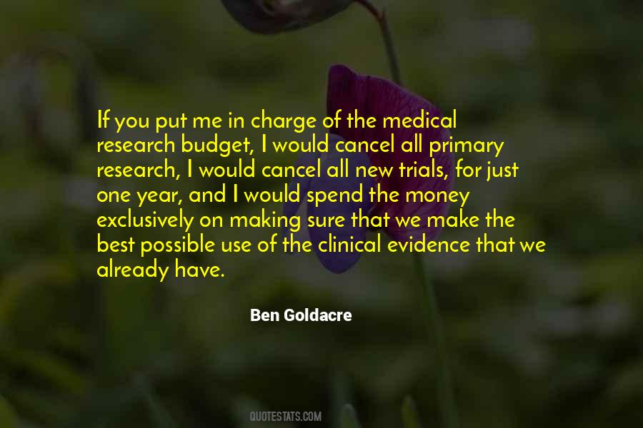 Ben Goldacre Quotes #509279