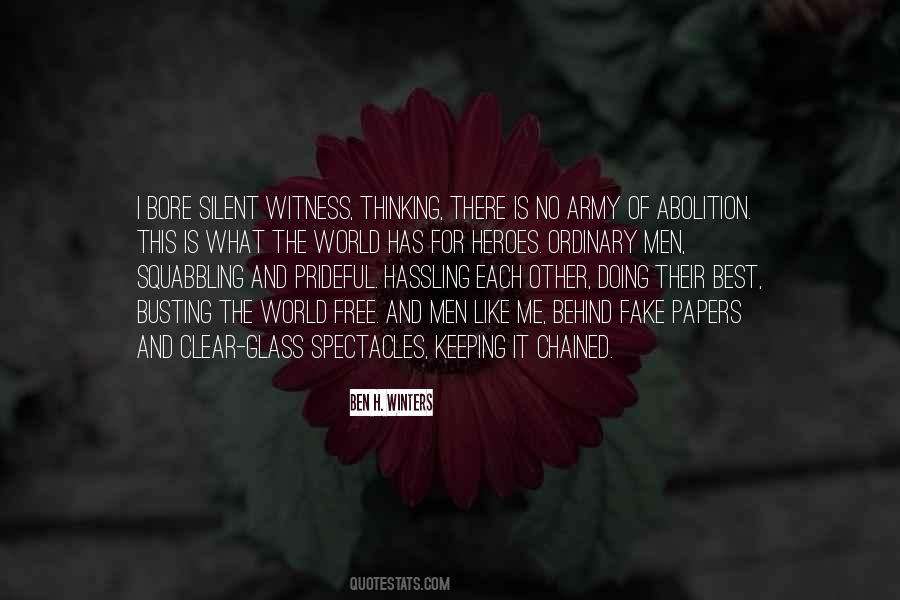 Ben H. Winters Quotes #1003894