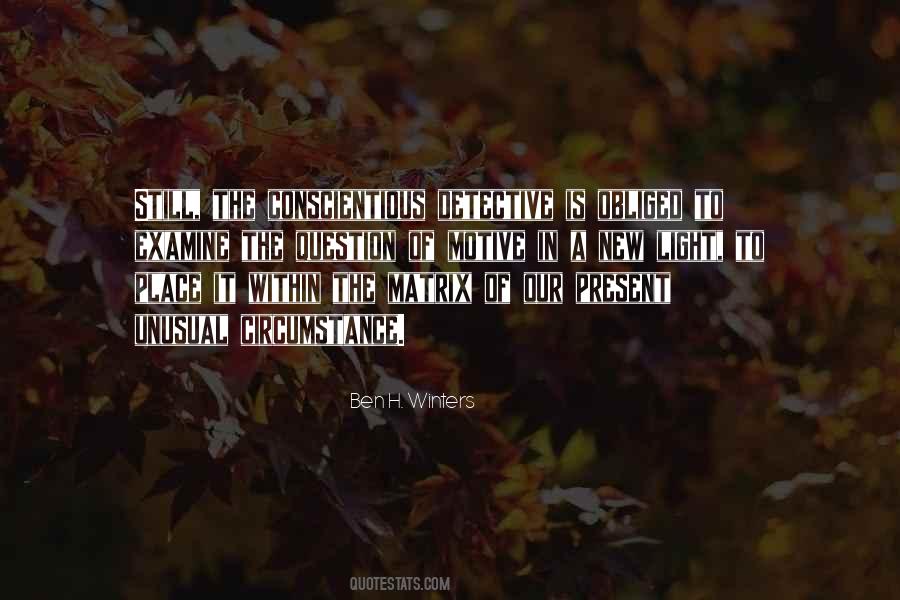 Ben H. Winters Quotes #1365814