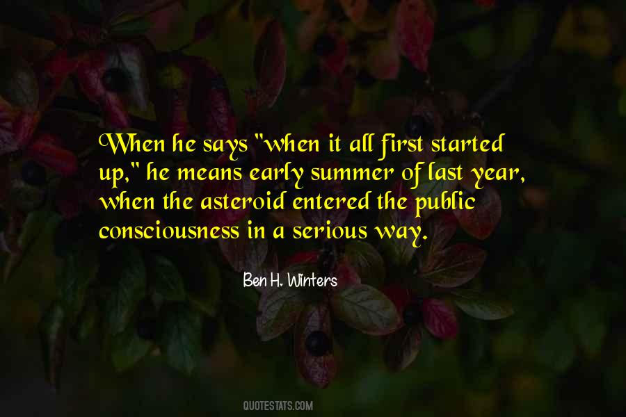 Ben H. Winters Quotes #1616393