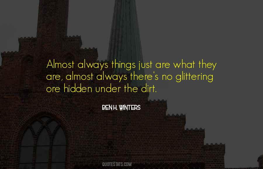 Ben H. Winters Quotes #1746171