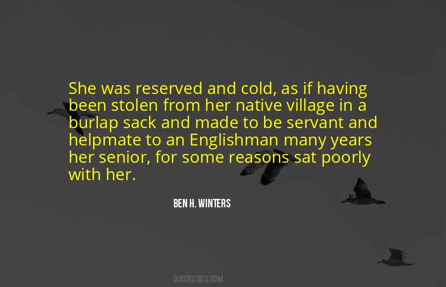 Ben H. Winters Quotes #1814031