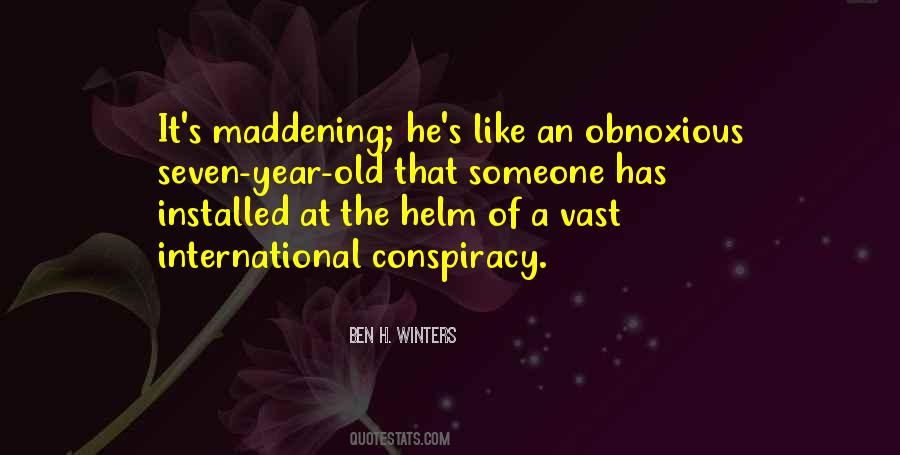 Ben H. Winters Quotes #1814489