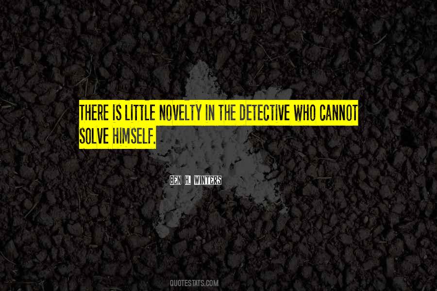 Ben H. Winters Quotes #182649