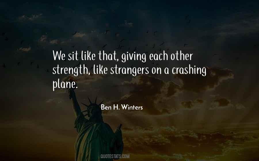 Ben H. Winters Quotes #254560