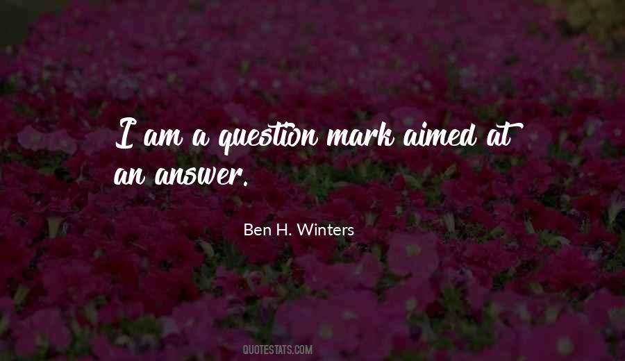 Ben H. Winters Quotes #390732